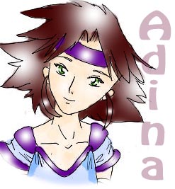 Adina- a character from "Desire for Peace"